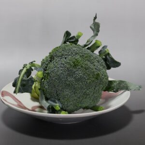 釉裏紅輪紋8寸深皿
