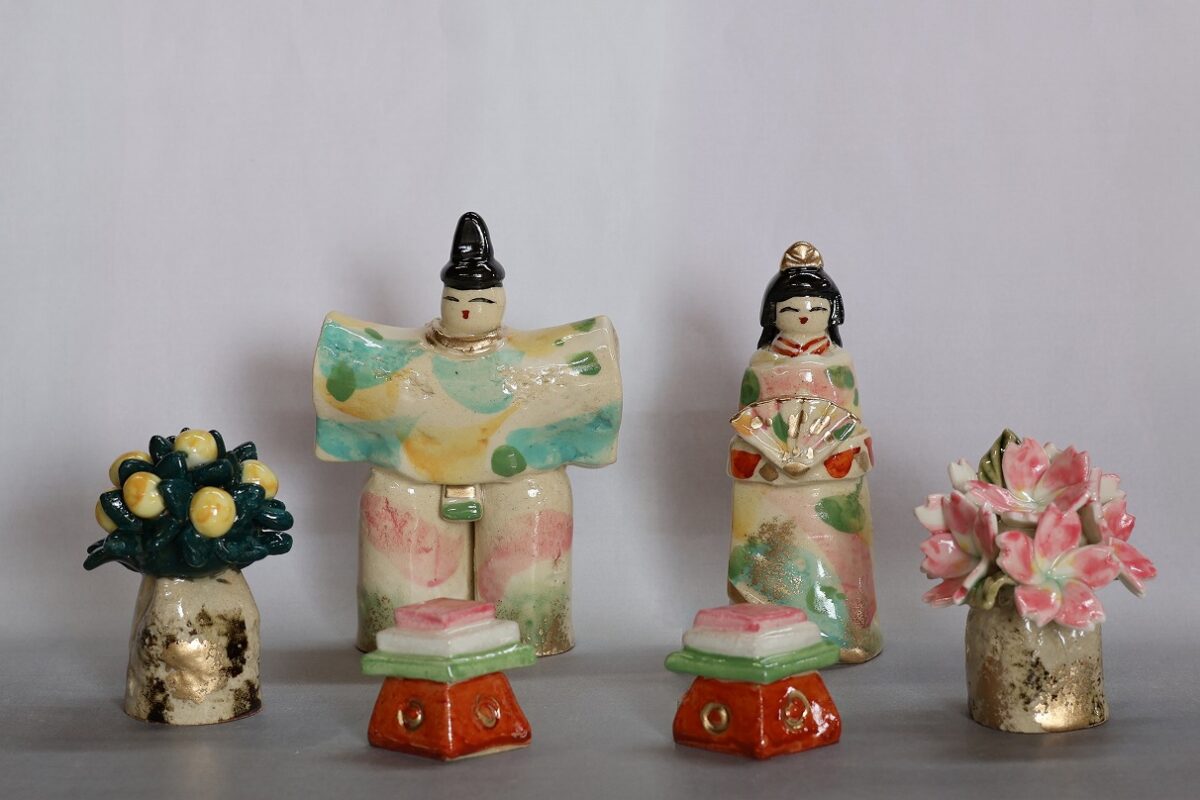 春華立ち雛　(しゅんか)